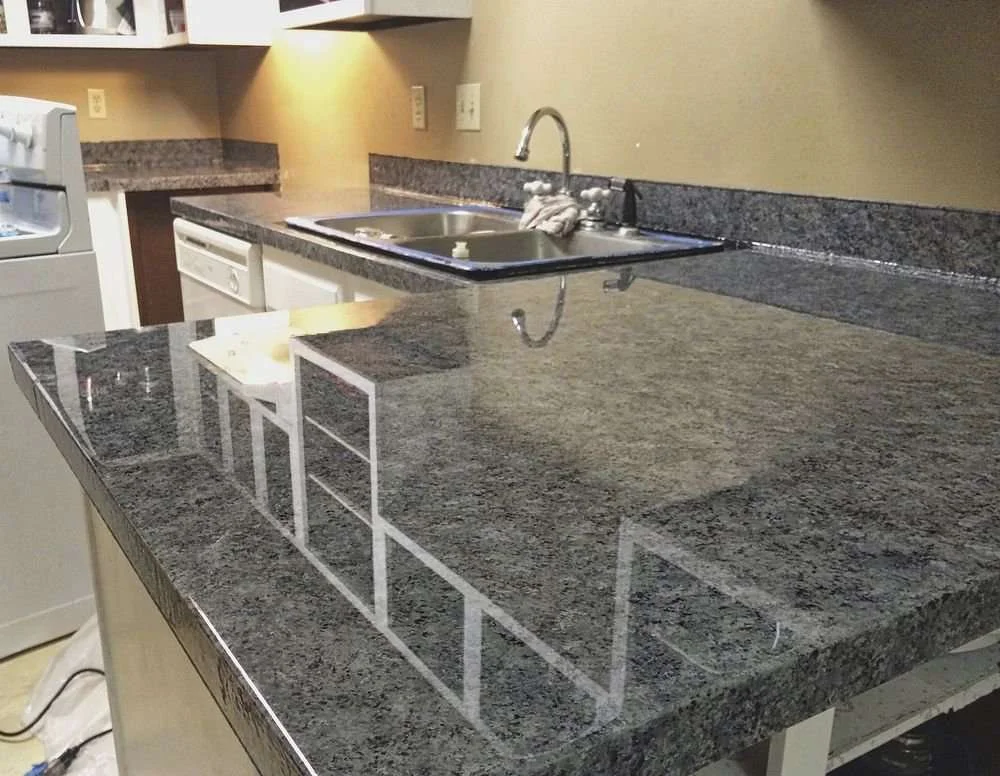 Glitter Resin Detail